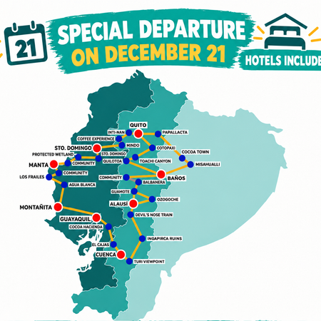 Best of Ecuador Map